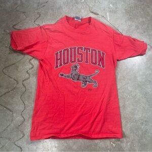 Vintage Houston Cougars Single stitch shirt Size L